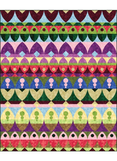 Bohemian Born Quilt feat. Patina by Everyday Stitches