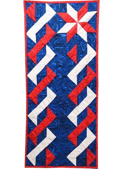 Patriotic Table Runner by Rob Appell /43.5"x18.5"