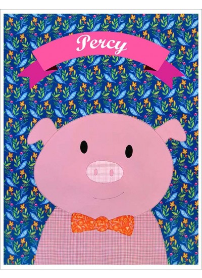 Percy Quilt  by Shiny Happy World /42"x42"