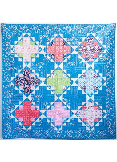 Picket Quilt by Sandra Clemons / 56x56"