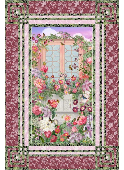 Deco Pretty in Pink by Tammy Silvers of Tamarinis quilt