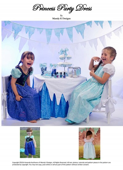 Princess Party Dress Tutorial