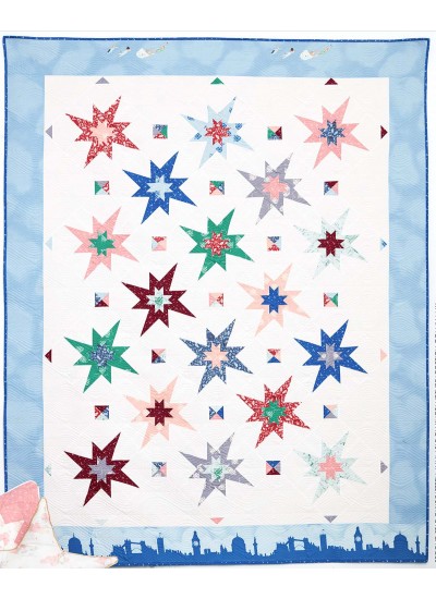 Second Star Quilt by Knot and Thread Design