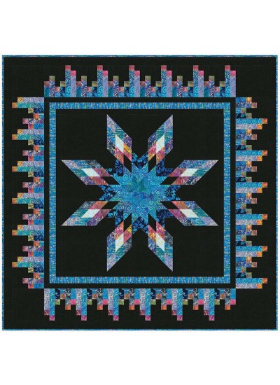 Razzle Dazzle Quilt by Christine Stainbrook /45"x63"