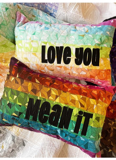 Envelope Pillow Tutorial by Jenn Chesnick  feat refractions