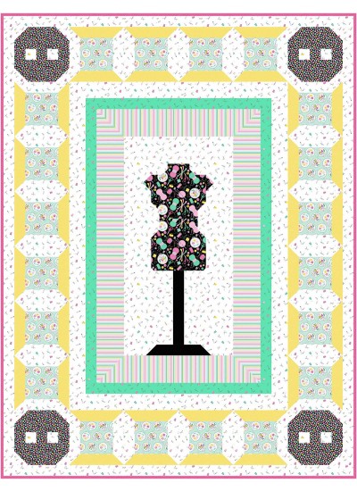 vogue sew fun quilt by miss winnie designs /64"x84"