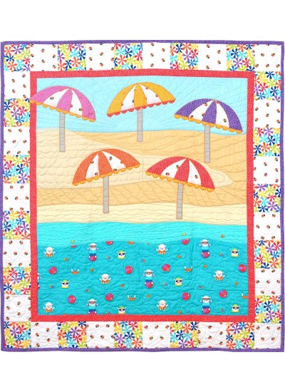 Sheep to Shore Quilt by Heidi Pridemore /40"x44"