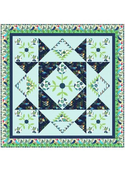 Sing Sweet Nightingale Quilt love nest