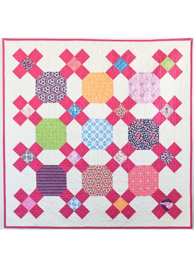 Small Moments Quilt by Sandra Clemons / 72x72"