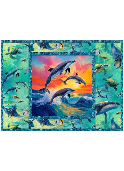 Super Simple Placemats (Set of 6) feat. Spirit of the Isles by The Fabric Addict