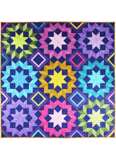 Star Frost Quilt by Marsha Evens Moore