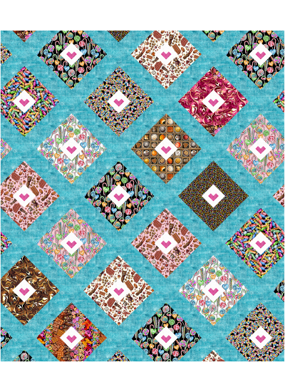 MODERN LOVE BY SEW MUCH MOORE QUILT FEAT. SWEET 