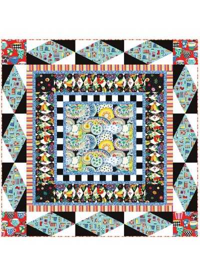 Table Talk Quilt by Heidi Pridemore