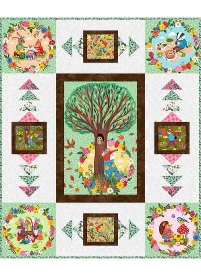 Family Album Quilt feat. The Fox's Wedding by Project House 360- free pattern available March 2027