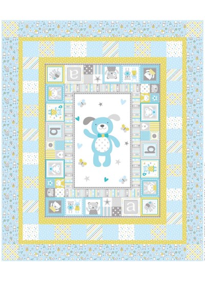Tiny Tots Quilt by Heidi Pridemore /50"x60"