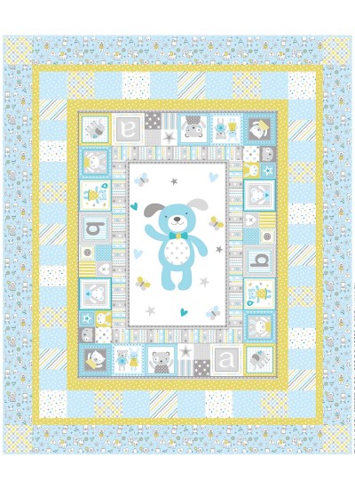 Tiny Tots Quilt by Heidi Pridemore /50"x60"