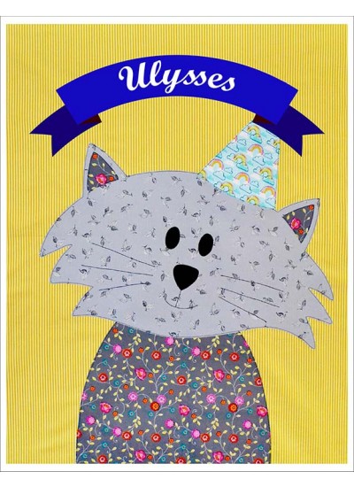 Ulysses Quilt  by Shiny Happy World /42"x42"