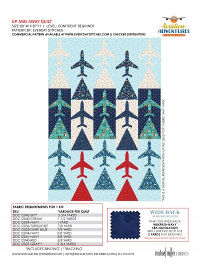 Up and Away feat. Aviation Adventure by Everyday Stitches Kitting Guide 