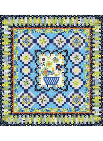 Clubhouse Inspiration -vibrant quilt