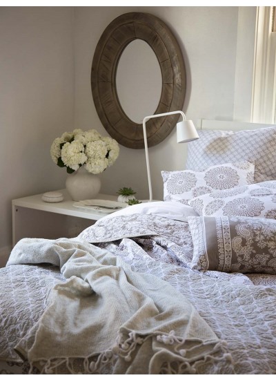 Whisper -Taupe Bedding