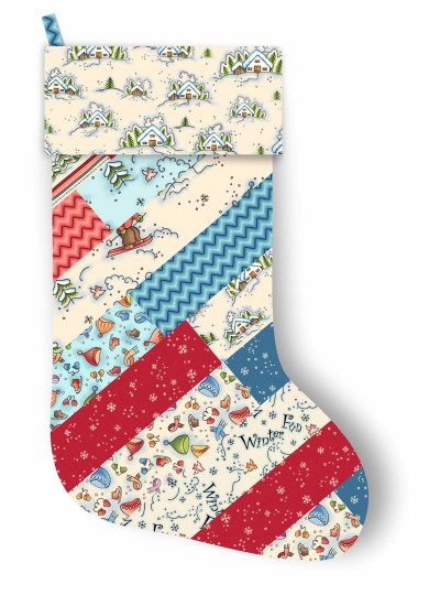 Santas Socks by Christine Poor /11"x17"