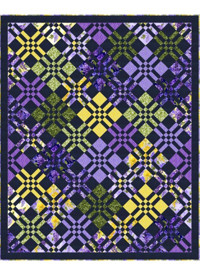 olive & hazel wisteria lane quilt by Cheryl Brickey of Meadow 