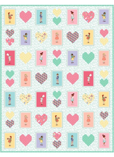 Sweet Pie yummy scrummy quilt by natalie crabtree