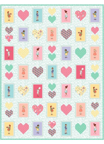 Sweet Pie yummy scrummy quilt by natalie crabtree