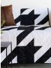 Houndstooth Black & White Quilt