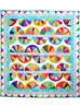 Krystal fans Quilt by Marsha Evans Moore /27.5"x51.5"
