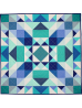 Sea Glass Medallion QUILT by Nighting Gale Quilts