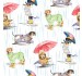 DOGS IN THE RAIN