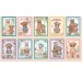 BEAR FAMILY VIGNETTES - 24" REPEAT