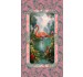 DECO PLUME LAGOON PANEL-24" REPEAT