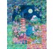 MOONLIGHT IN THE GARDEN PANEL