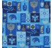 HANUKKAH PATCHWORK with METALLIC