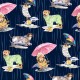 DOGS IN THE RAIN