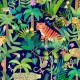 JUNGLE COLLAGE