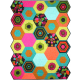 Hexagon Puzzle QUILTS by Marinda Stewart